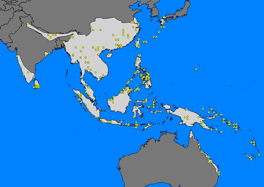 Range estimate for T. silhetensis